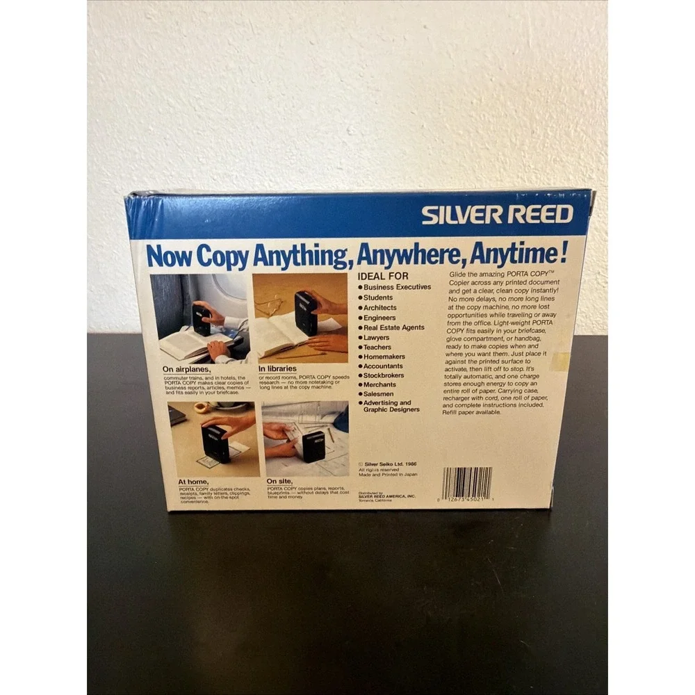 silver reed brand new