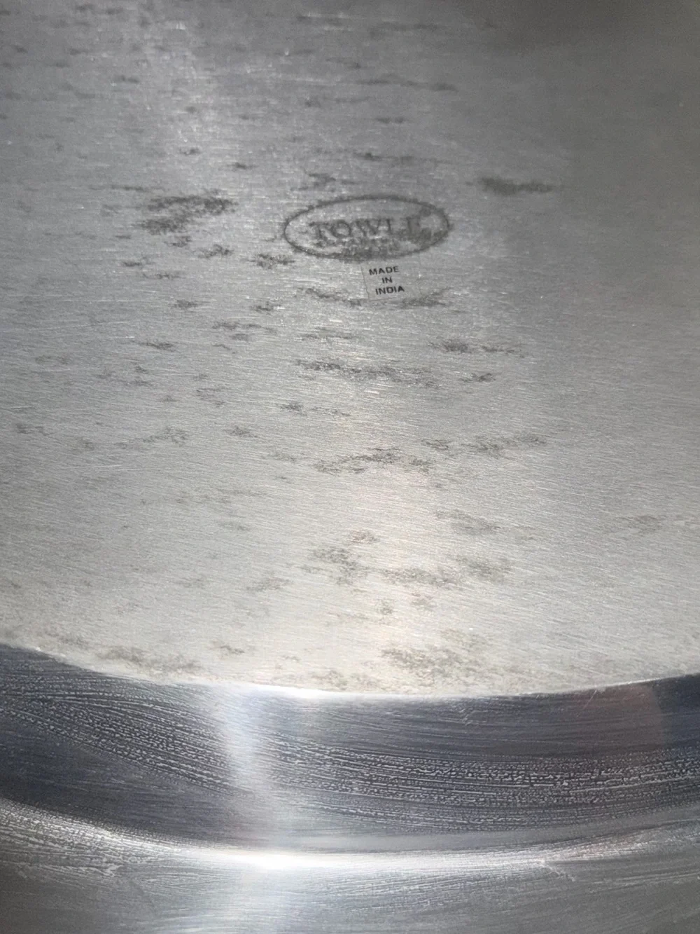 Towle oval metal