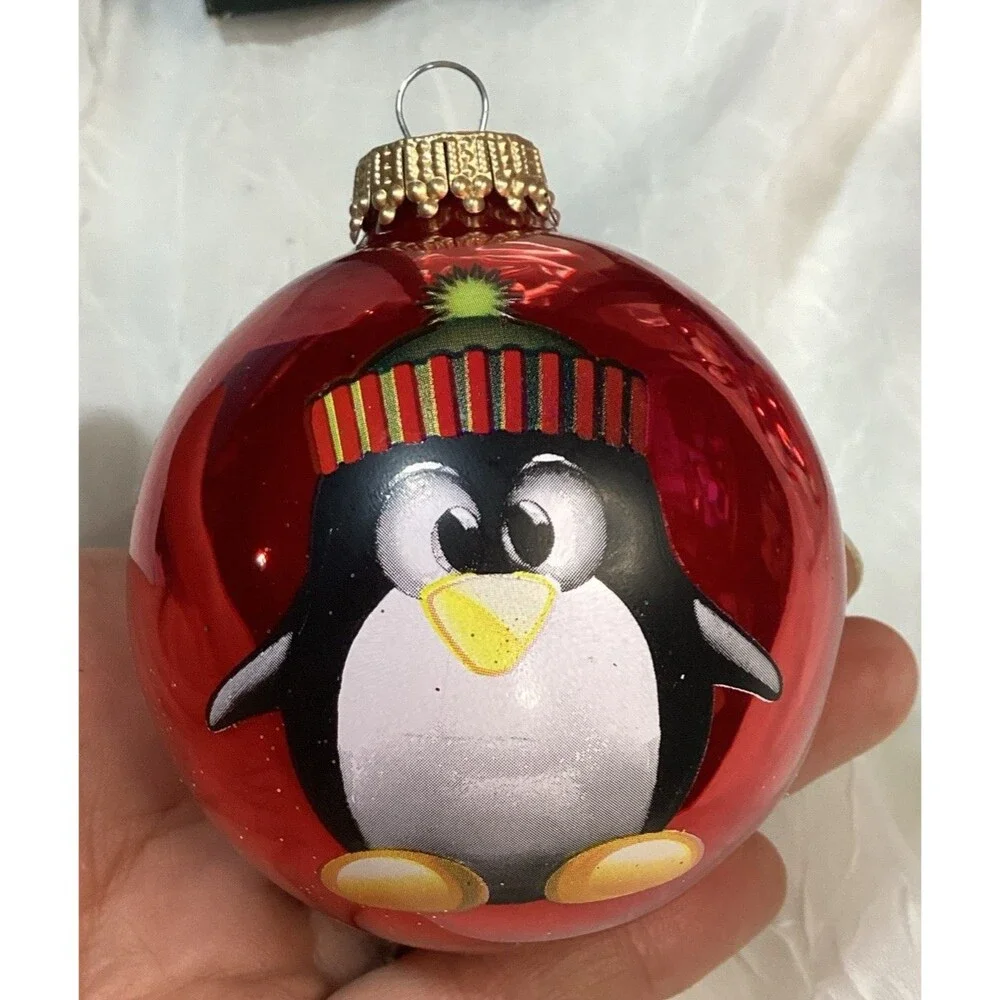 Krebs glass ornaments