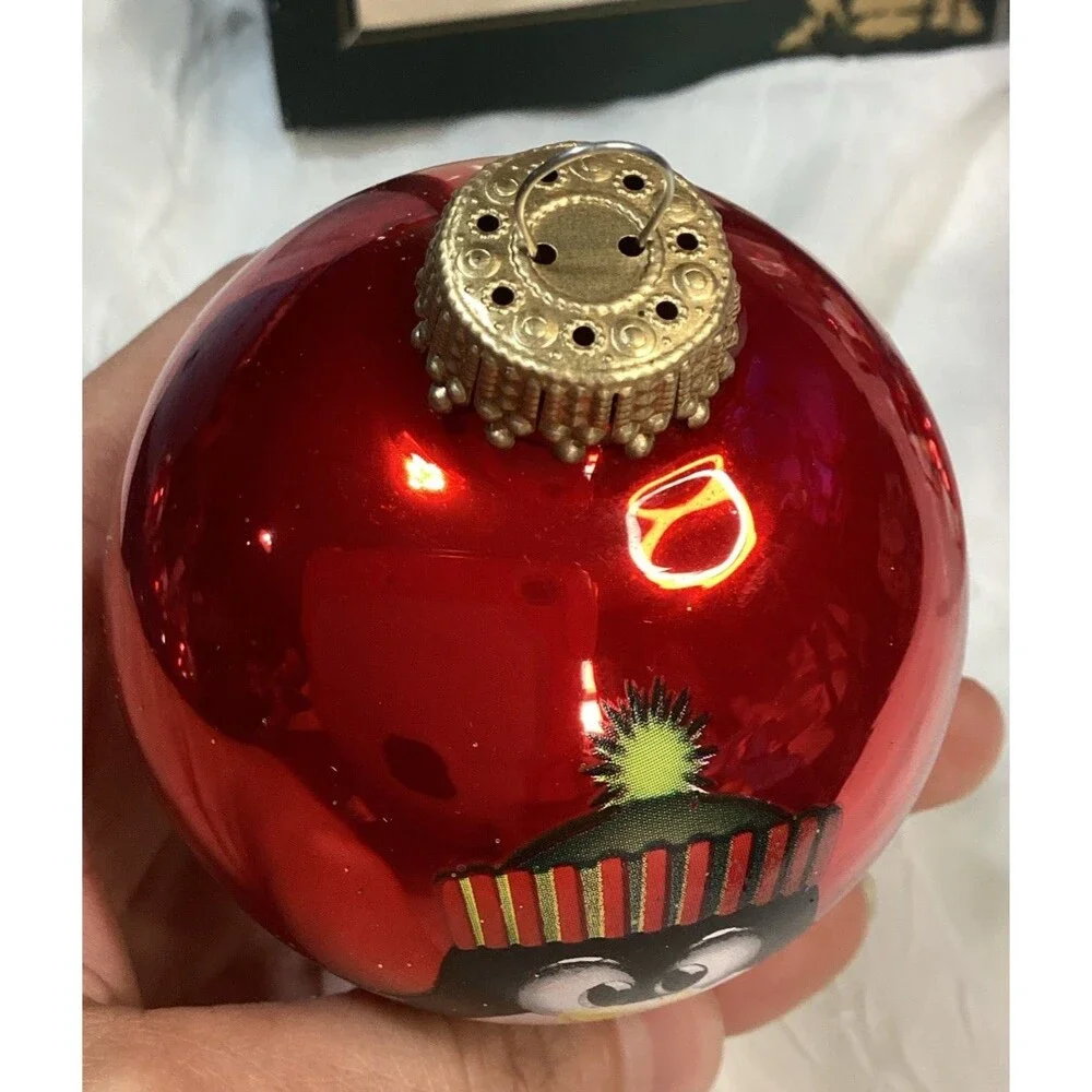 Krebs glass ornaments