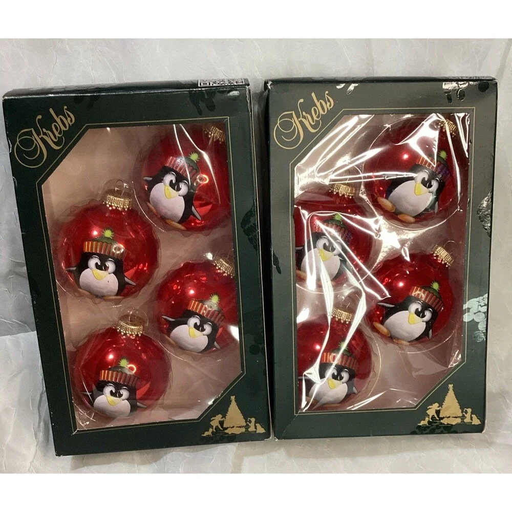 Krebs glass ornaments