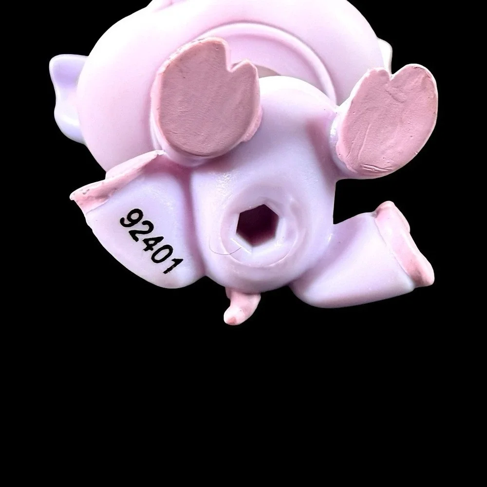 Littlest Pet Shop LPS #1256 Purple Pig Walmart Exclusive Rare
