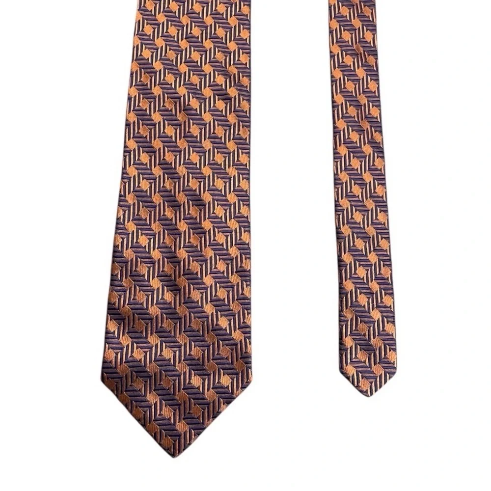 Bachrach jaquard orange