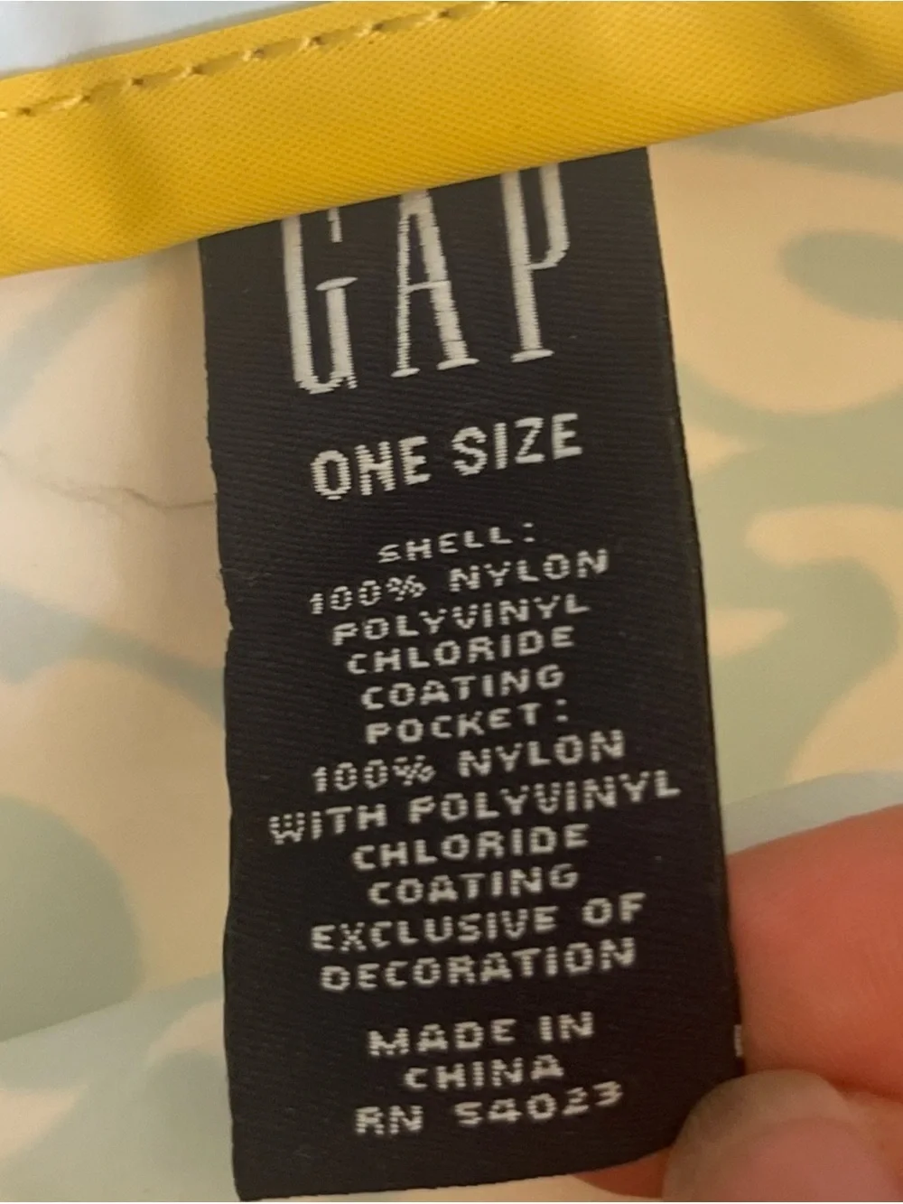 GAP ***cleaned but