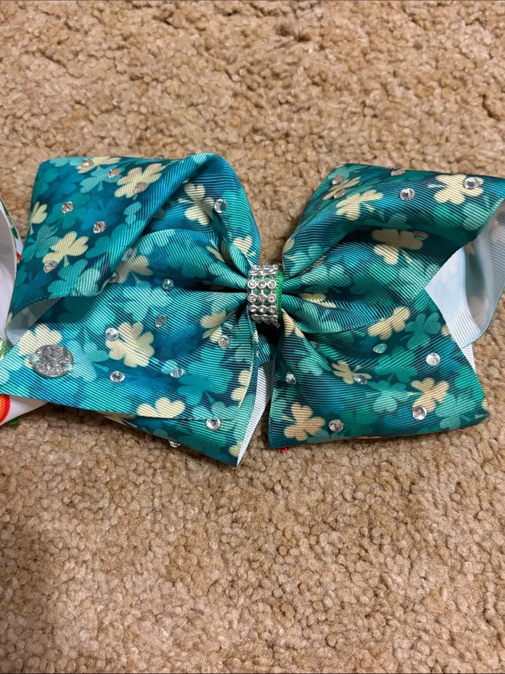 Set of 2 St Patricks Day Jojo Bows