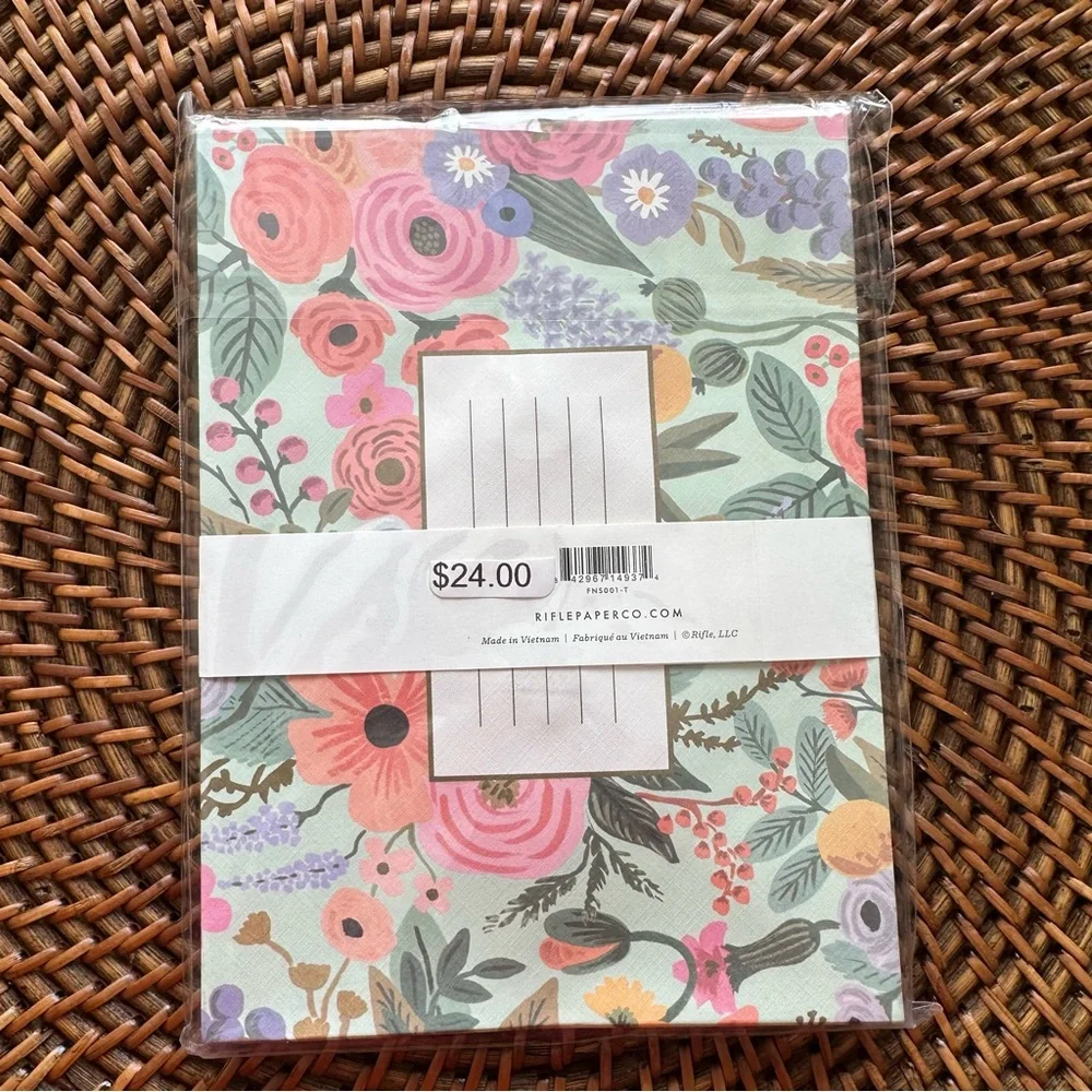 Rifle Paper Co. notecards envelopes