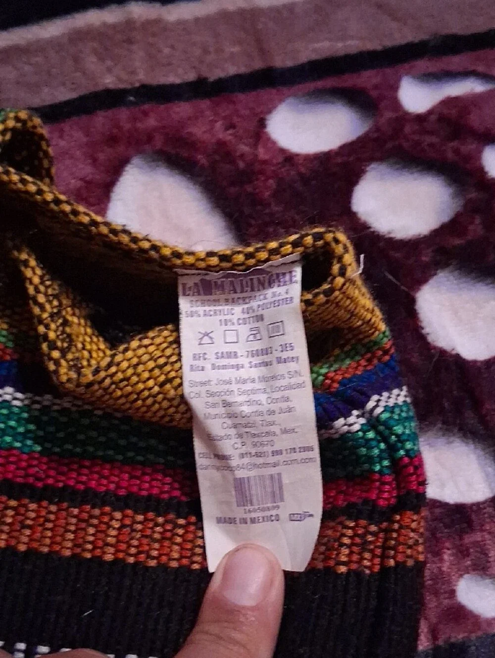 Pinzon handwoven multicolor