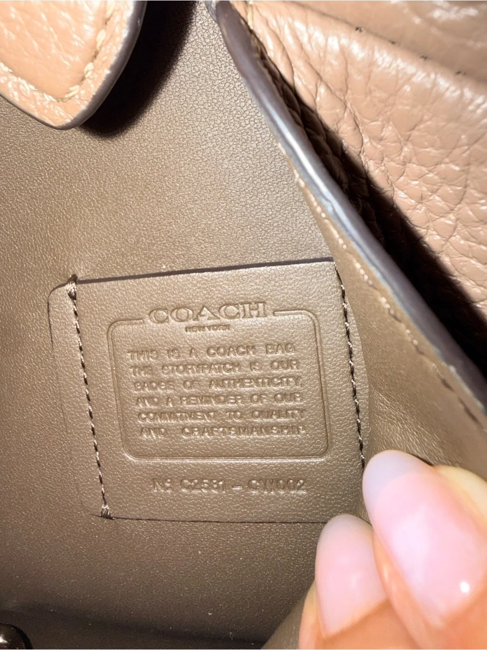 Coach shoulder bag