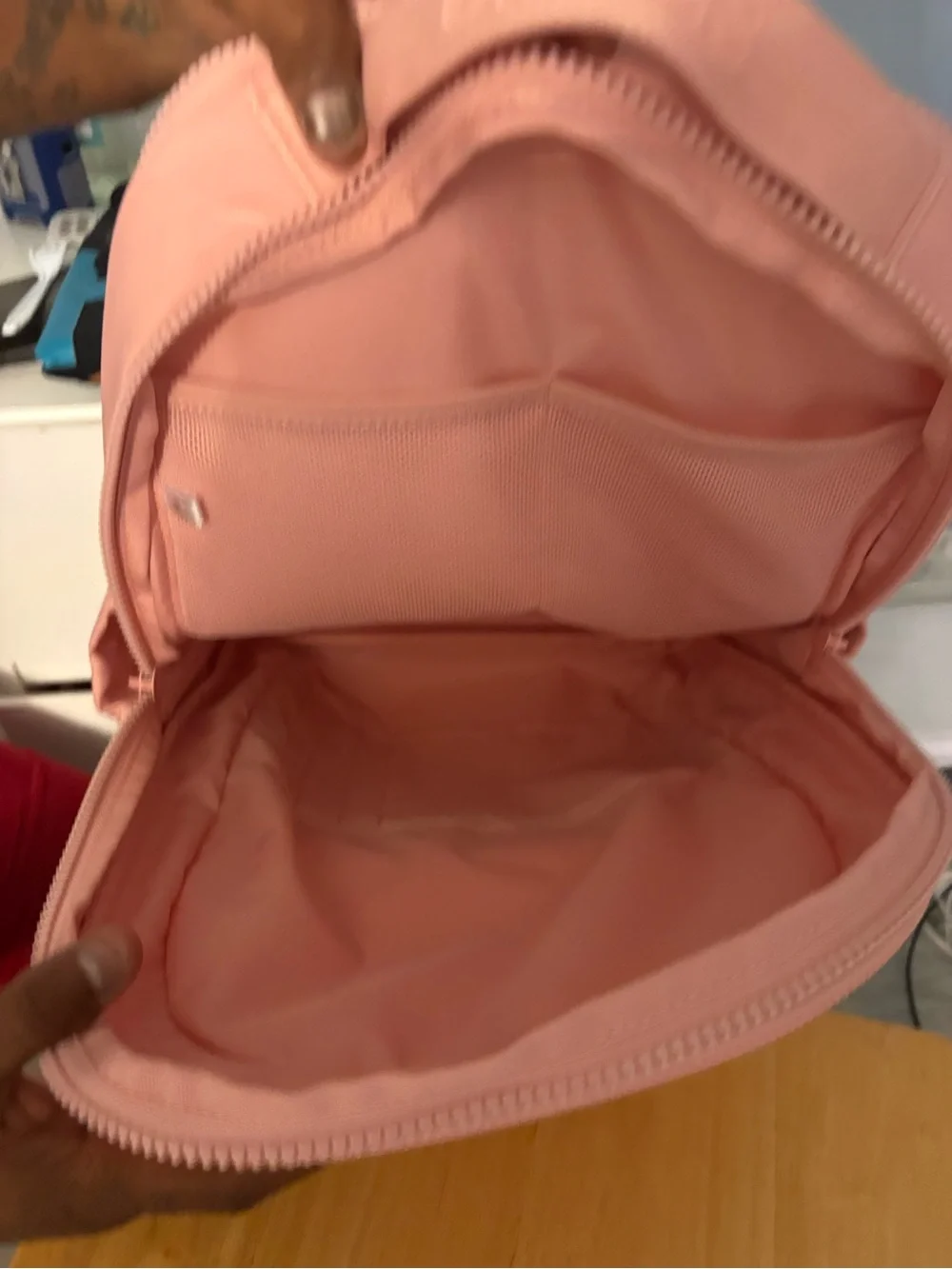 CROCS backpack shown