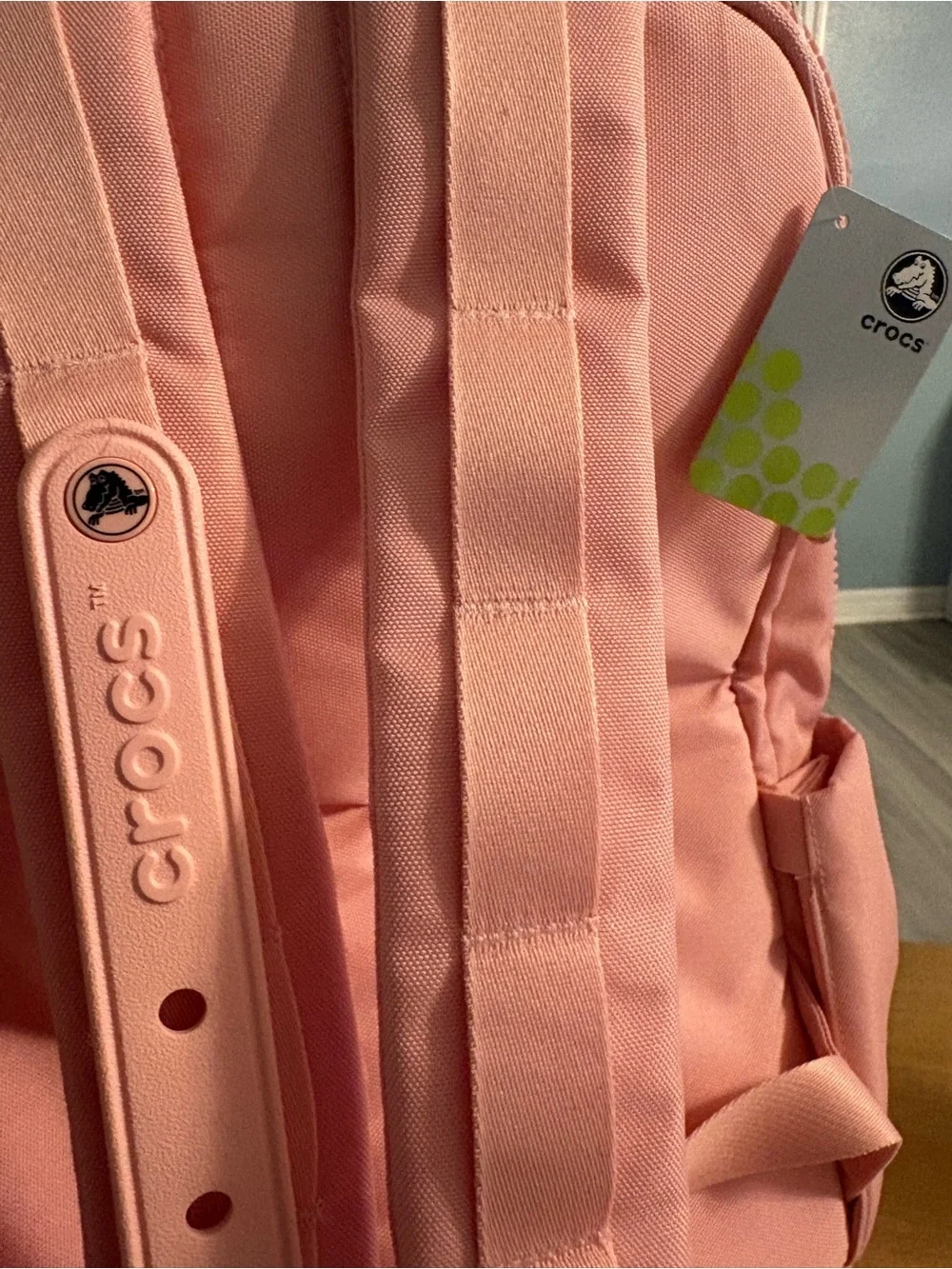 CROCS backpack shown
