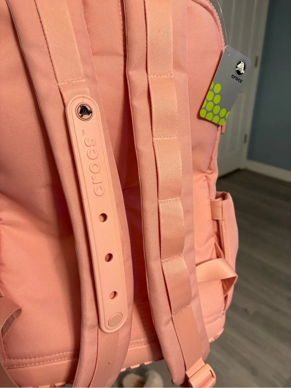 CROCS backpack shown