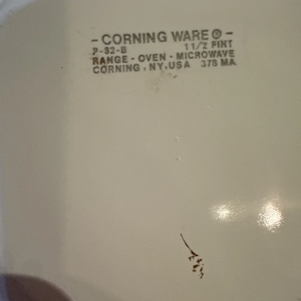 Corningware piece corning