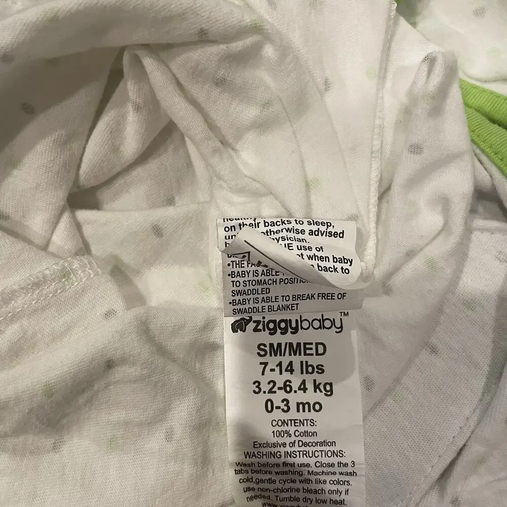 Ziggy Baby lot swaddle