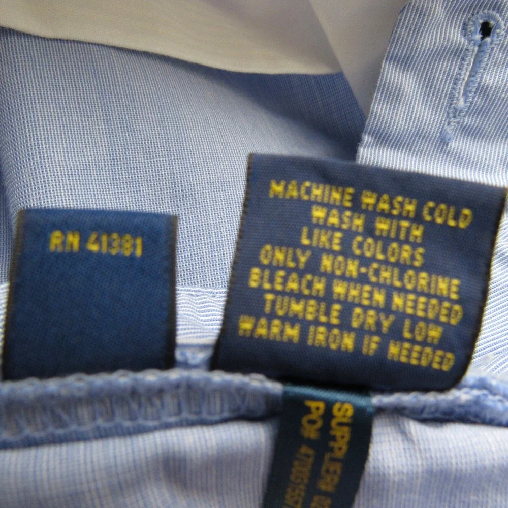 Polo Ralph Lauren measurements waist