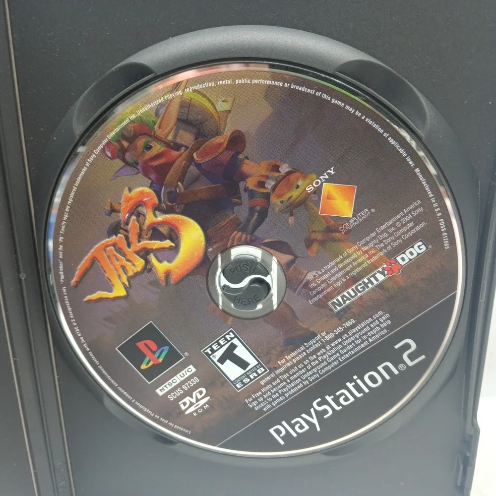 Jak 3 (Sony PlayStation 2, 2004) Clean CD Only‎ [No Case or Manual]