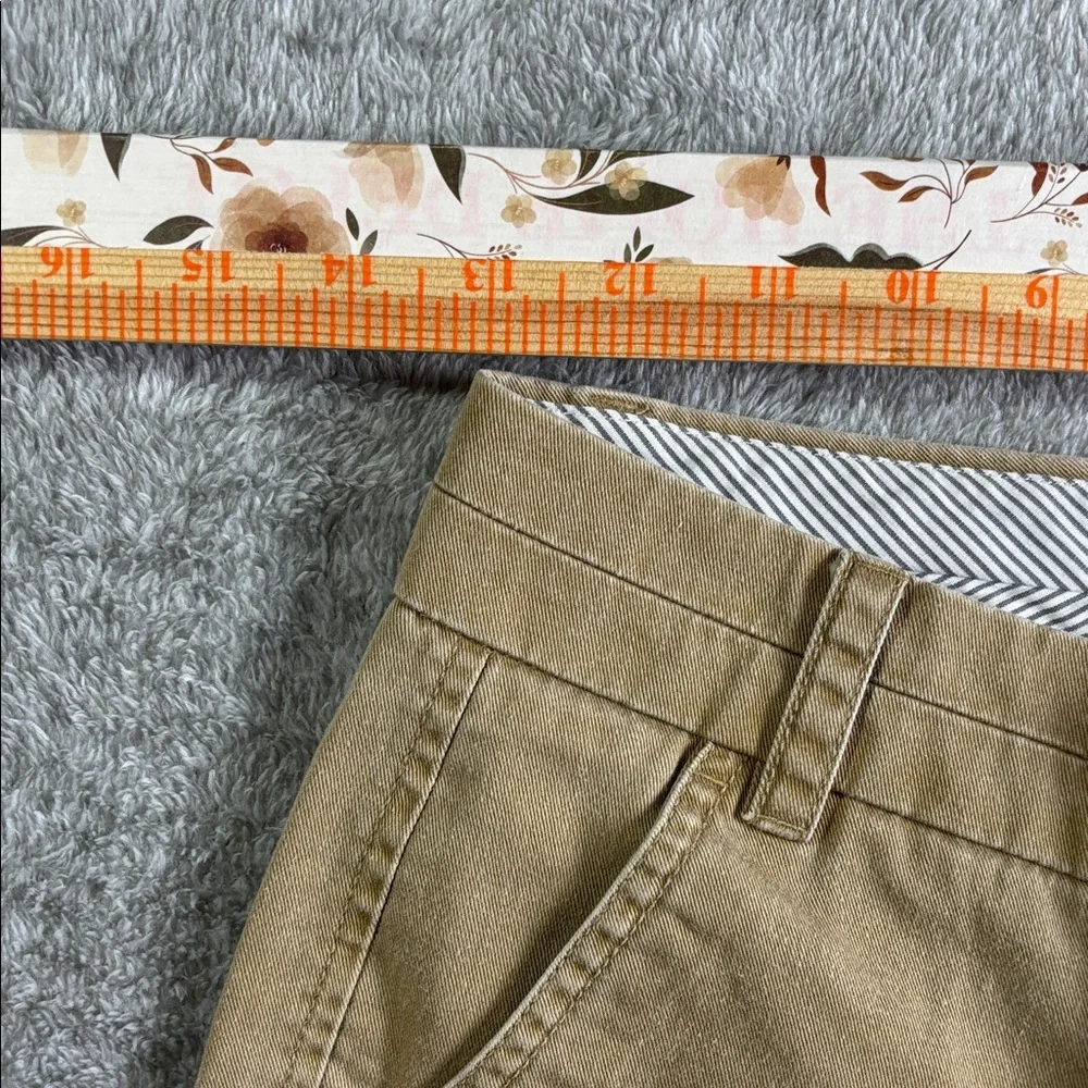 J. Crew‎ Women's CHINO Sz00 Dark Khaki Shorts