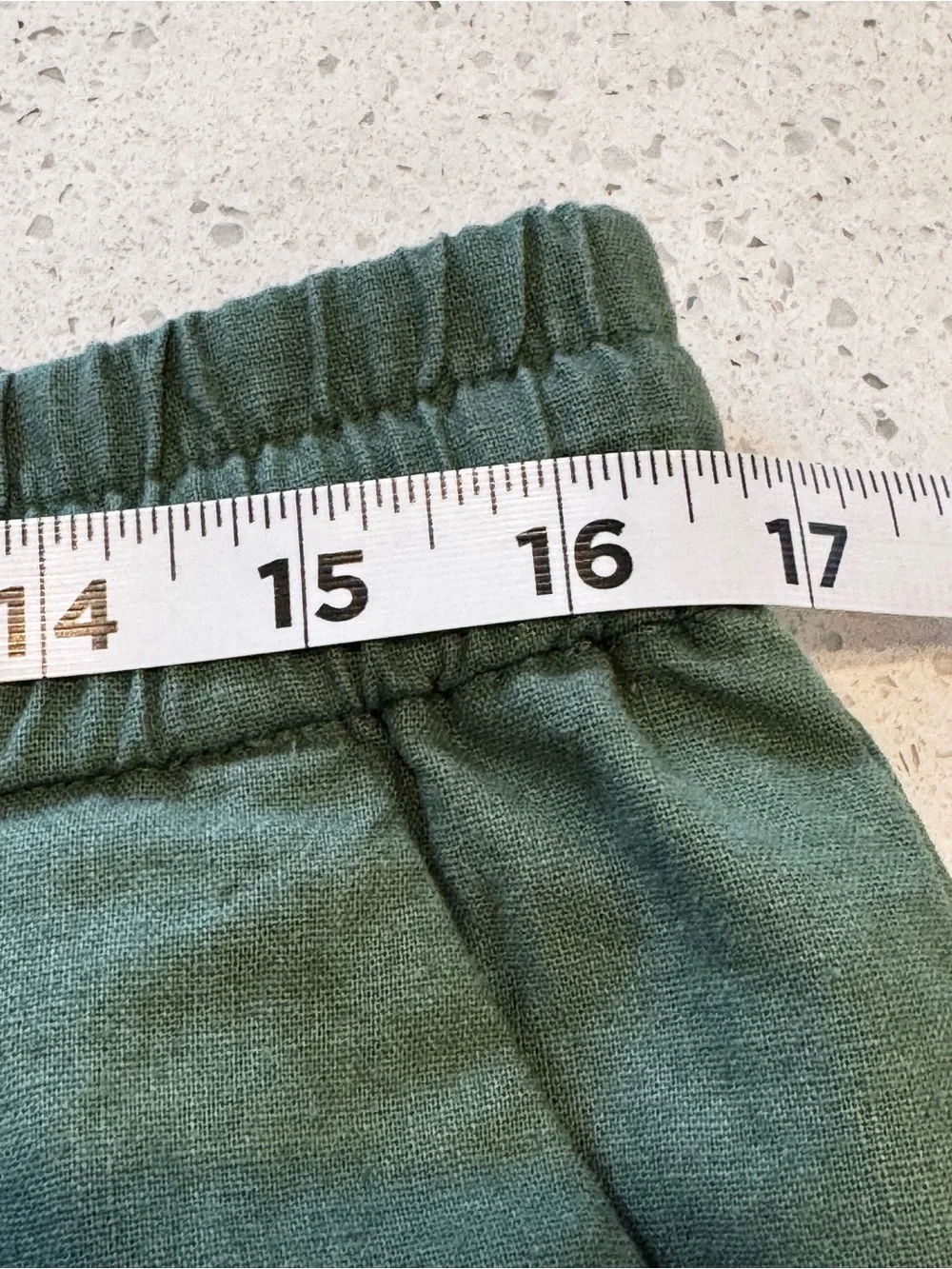 J.Crew Green Linen Blend Drawstring Pull-On Pants Size 12 Casual Coastal Capsule