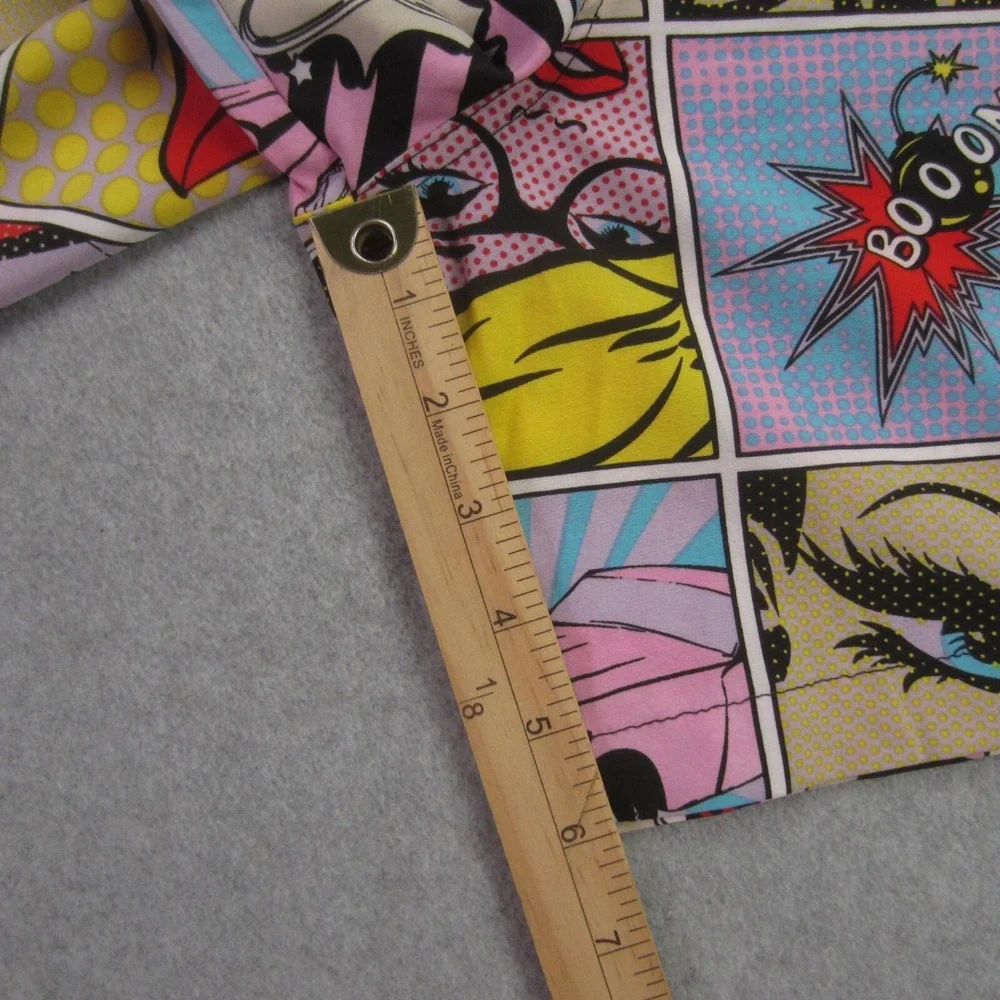 Drill Clothing Co Mens‎ Large Swim Shorts Oh Snap Comic Retro 80s