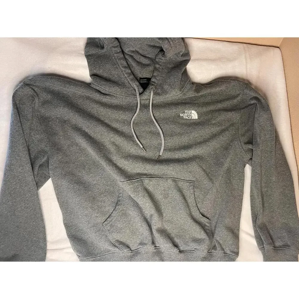 The‎ North Face Men's Grey Hoodie Sweatshirt Large