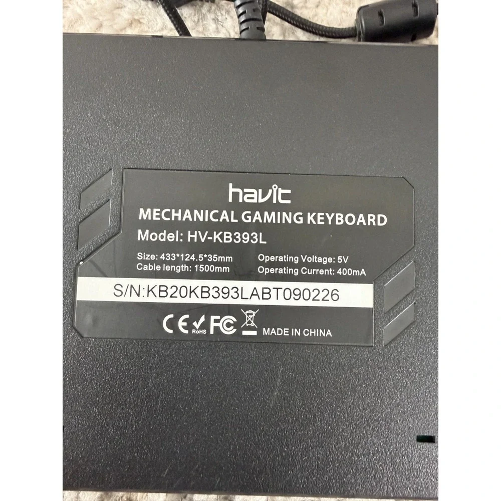 HAVIT item description