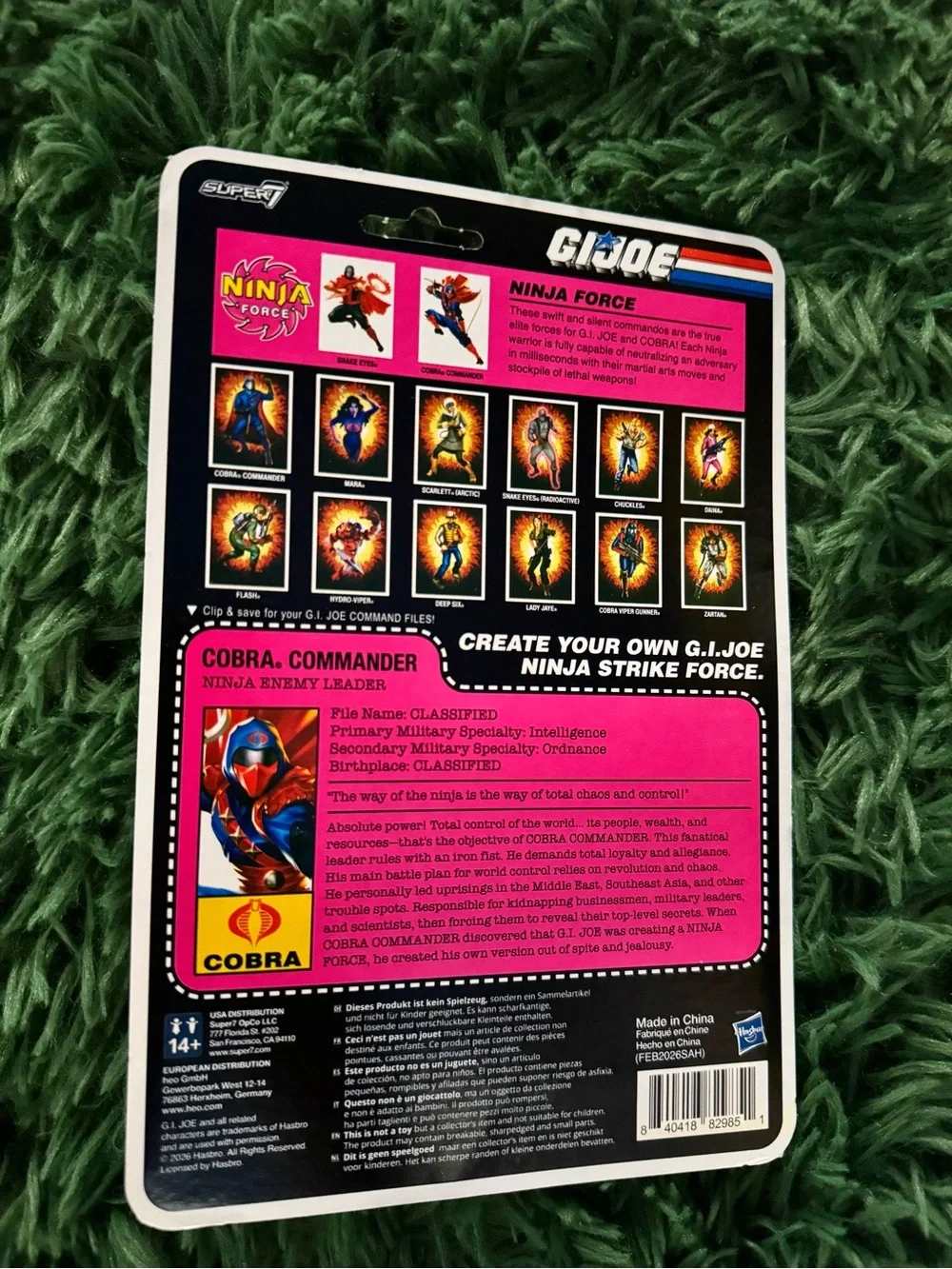 G.I. Joe thank you