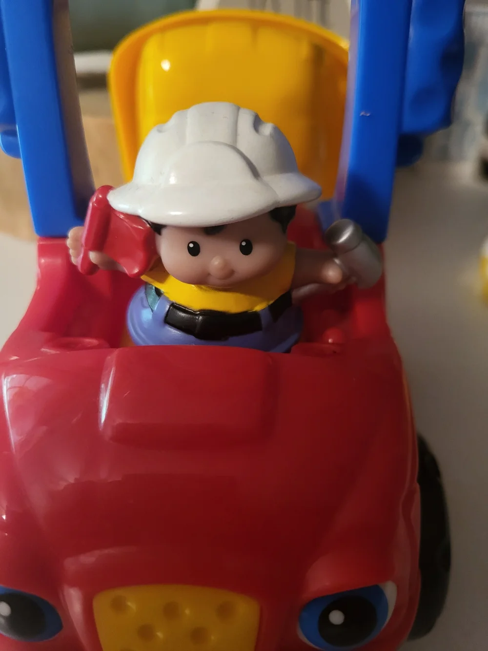 Fisher-Price toy red fisher