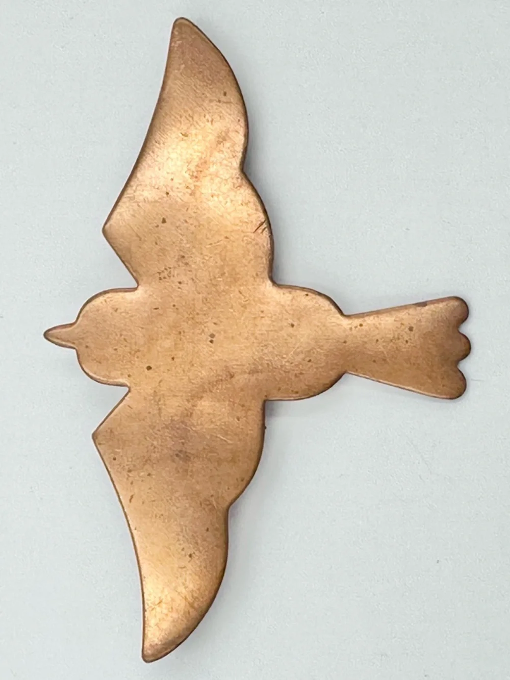 Vintage copper flying
