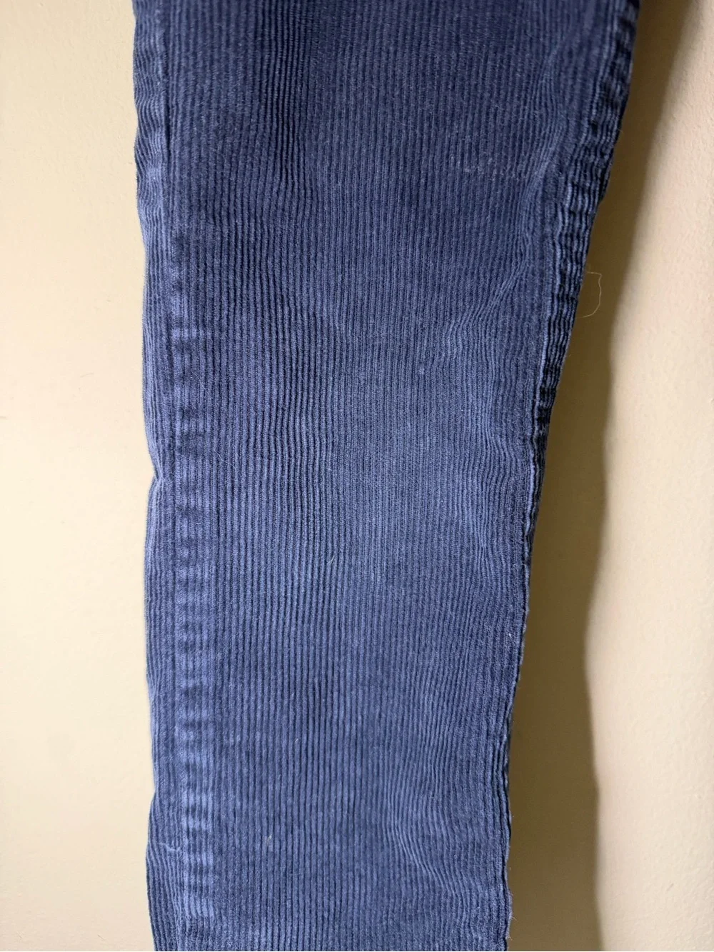 Polo Ralph Lauren Boys Navy Blue Corduroy Cotton Pants Button Zip Pockets Casual