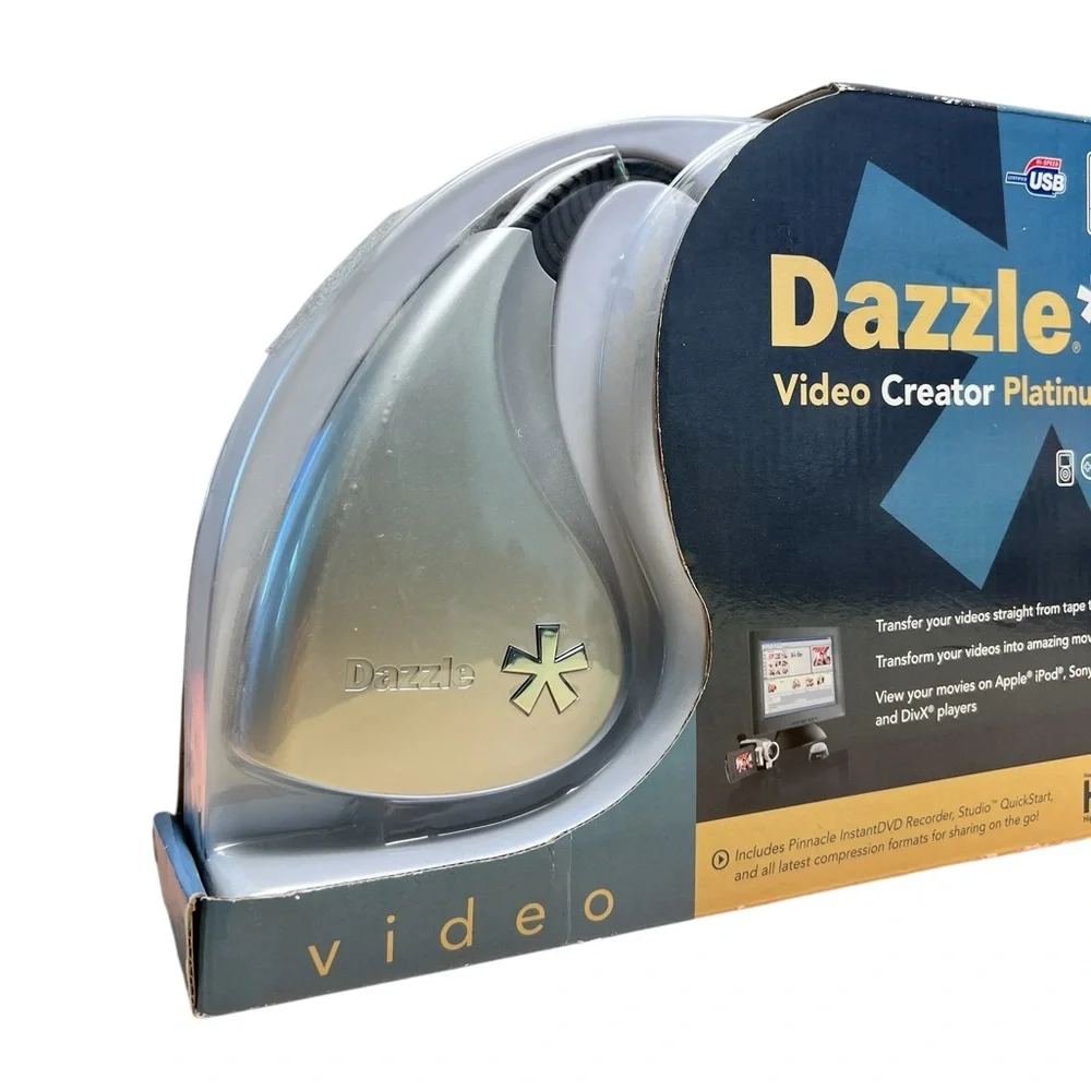 Dazzle Video Creator Platinum‎ Open Box USB Video Capture Software