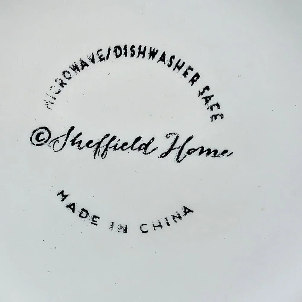 Sheffield Home Ceramic Cream & Sugar Set NIB