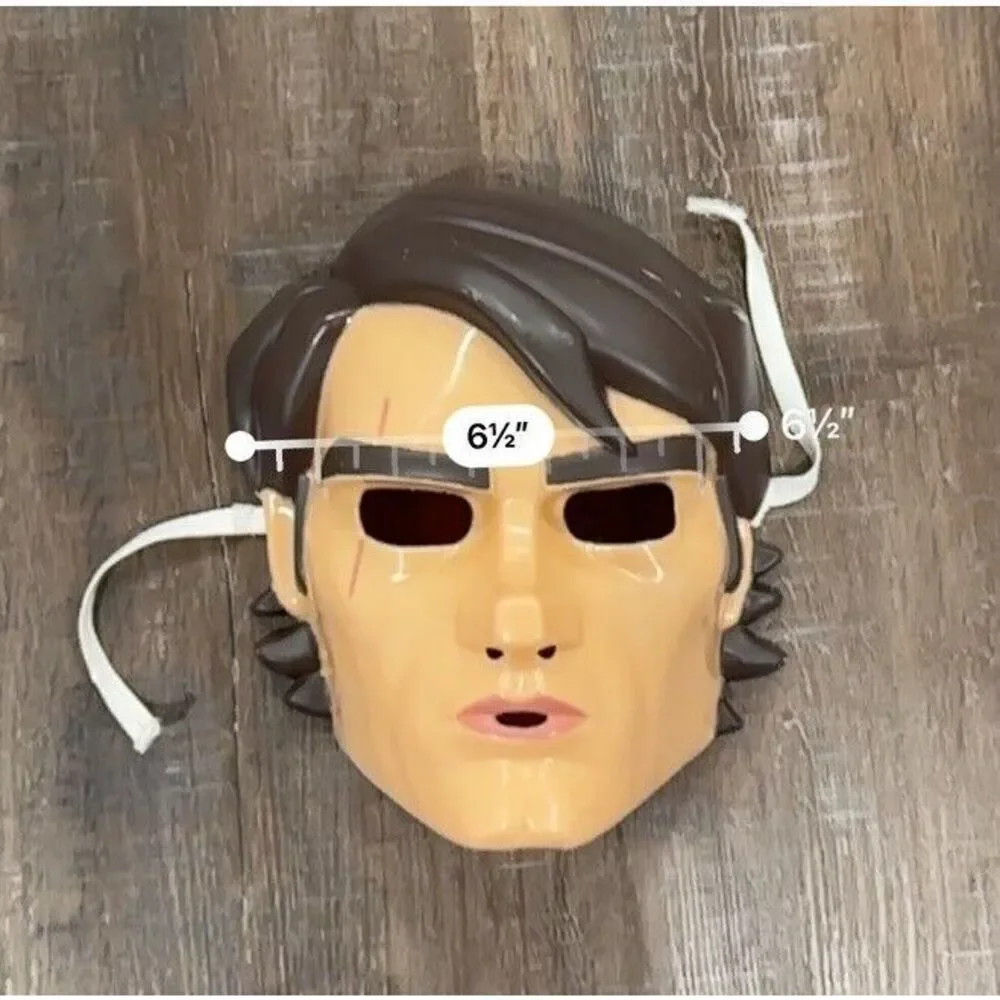 2007 Star Wars Boys Anakin Skywalker Plastic Mask Cosplay Rubies Scar‎