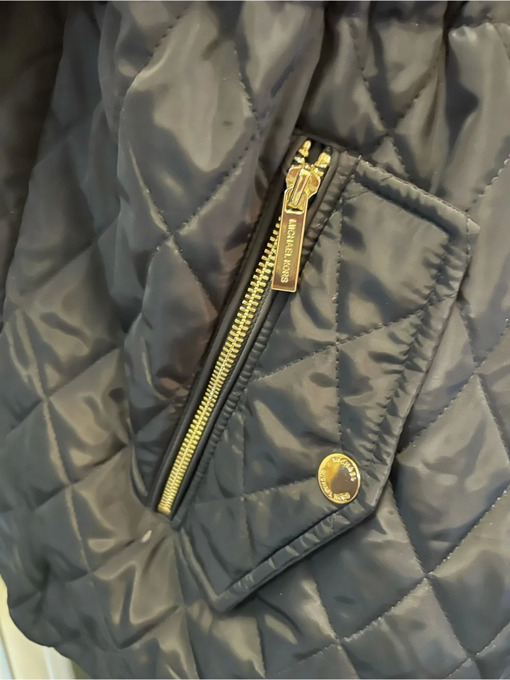 Michael Kors quilted puffer