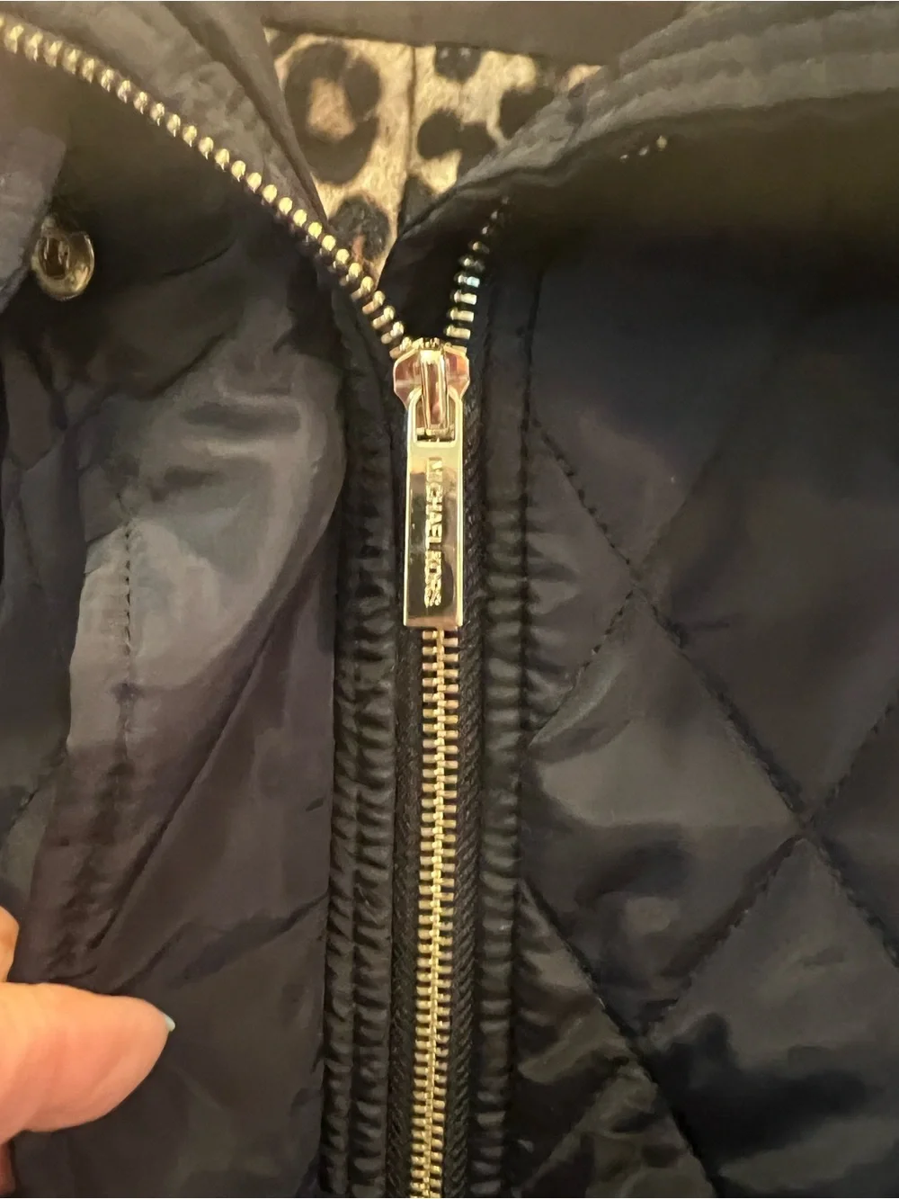 Michael Kors quilted puffer