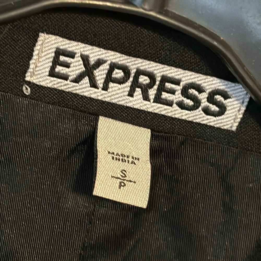 Express Men’s Adjustable Back Black Vest