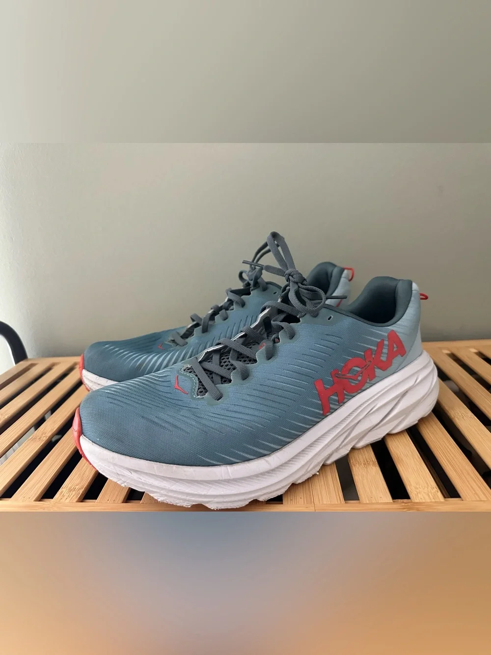 Hoka Men’s One One Rincon 3 Blue Mountain Spring Summer Song Running Shoe