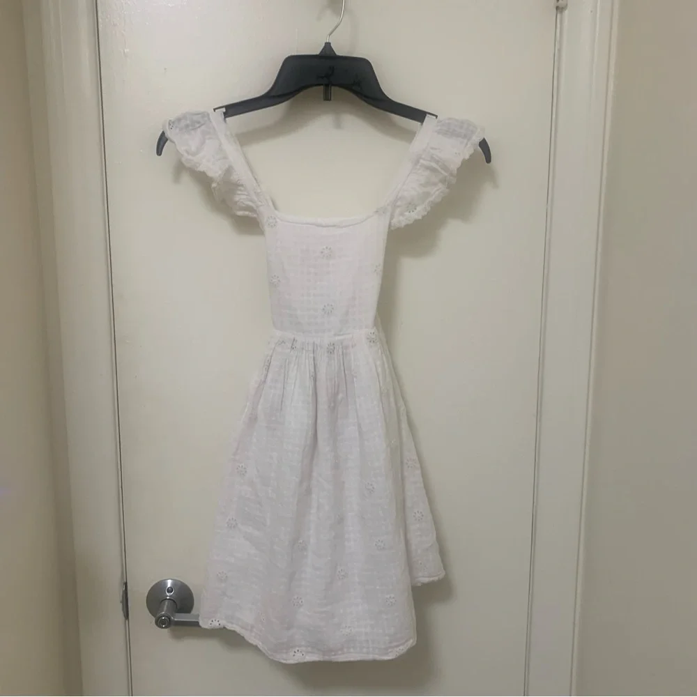 Cat & Jack White Eyelet Dress