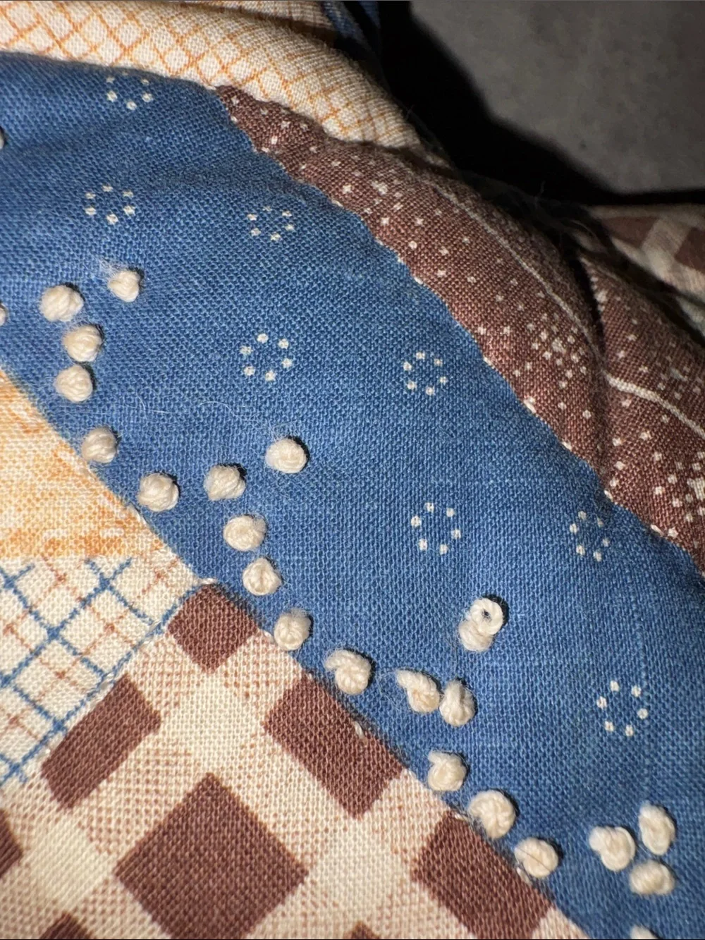 Handmade charming patchwork