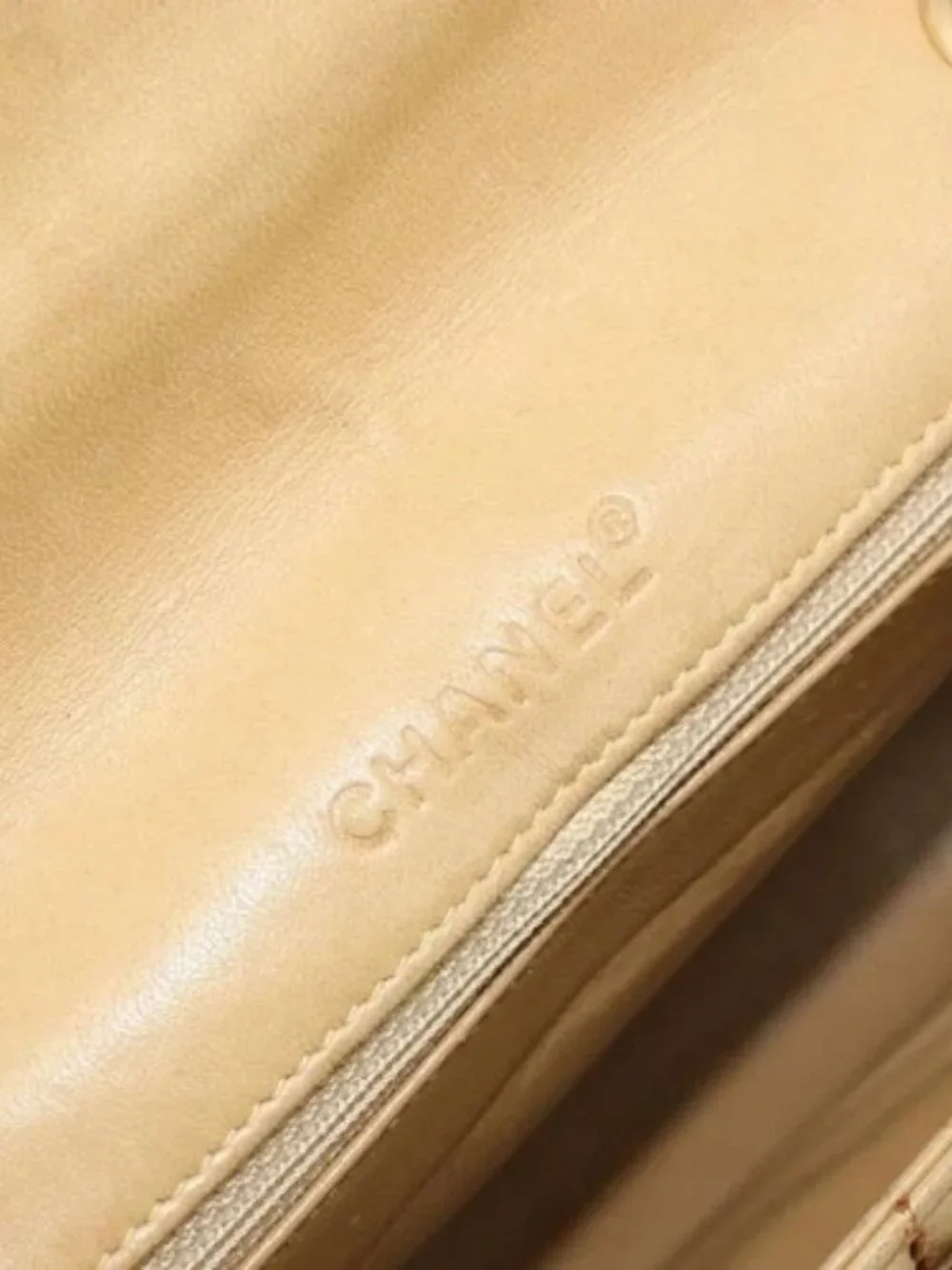CHANEL brand	chanel color	beige