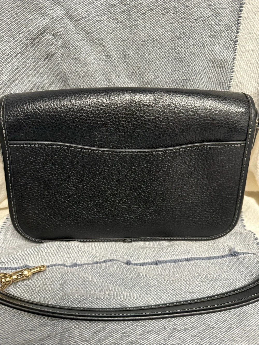 Coach sleek pebbled