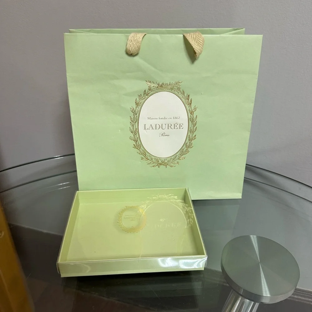 Laduree gift set of bag and box new