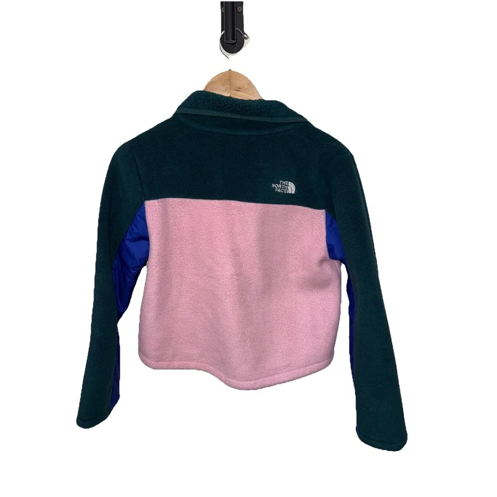 NWOT $100‎ THE NORTH FACE Big Girls Snap Fleece Mashup Jacket XL(14/16)