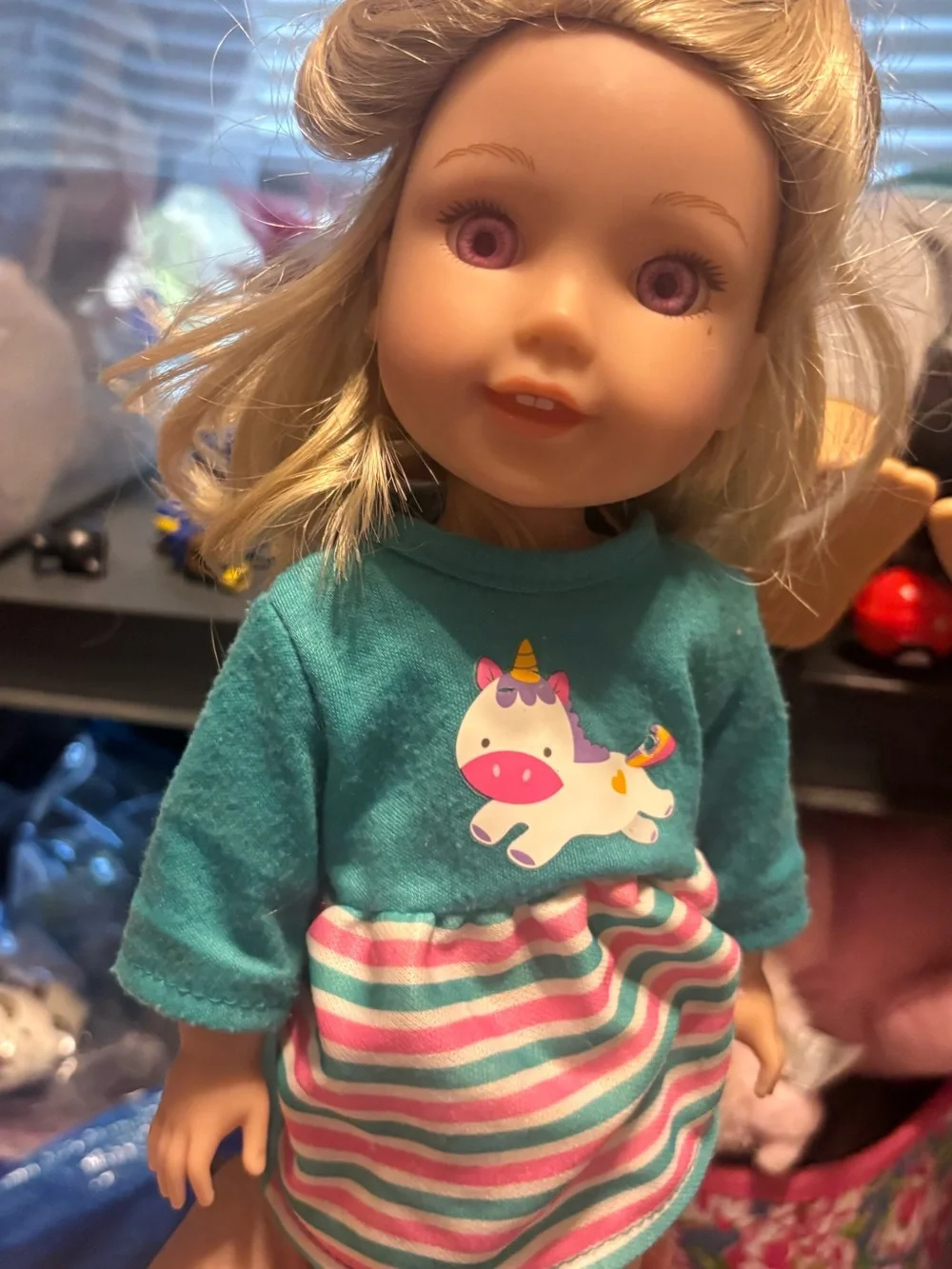 an American Girl WellieWishers Willa doll