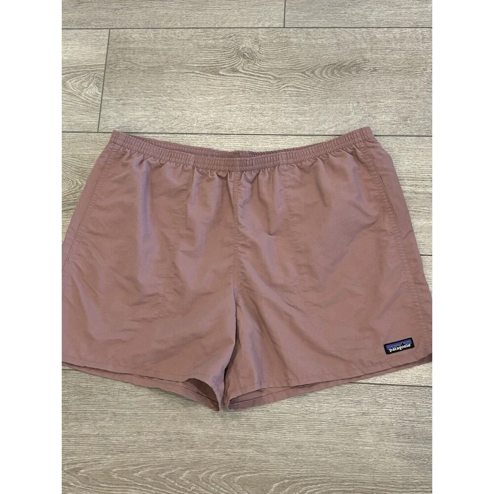 Patagonia Men's 5”‎ Baggies Shorts NEW Evening Mauve Size XXL Nylon Swim Trunks