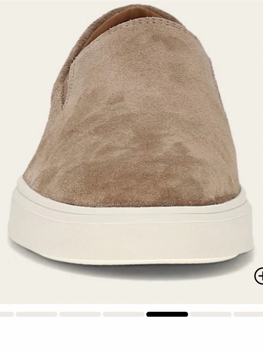 Frye suede slip