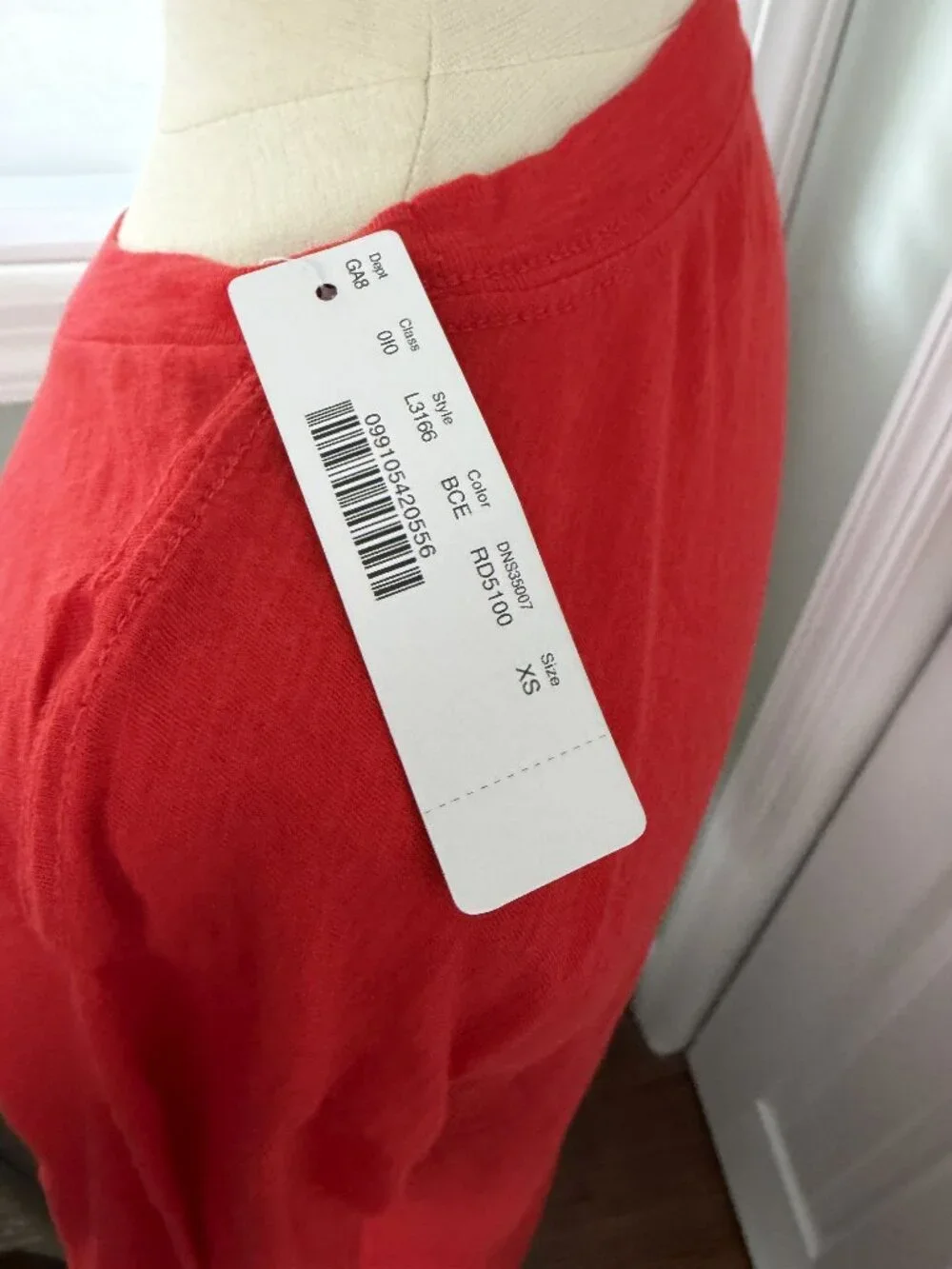 J. Crew 100% cotton