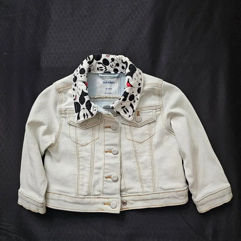 Disney Cream and White Jacket