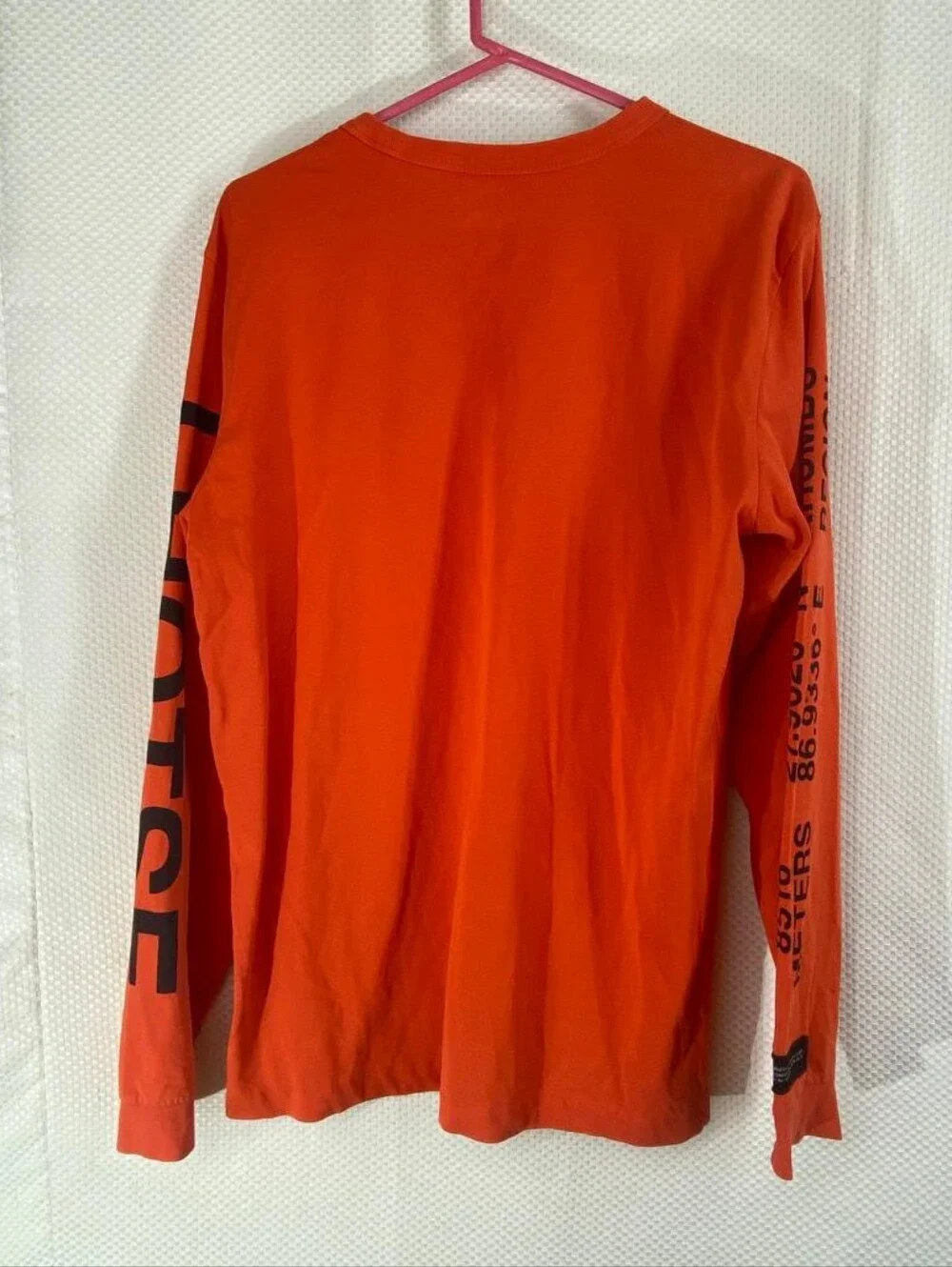 The North Face bold orange