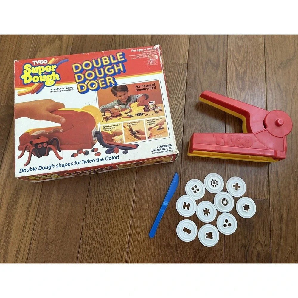 TYCO Super‎ Dough Double Dough Doer 1988 Vintage
