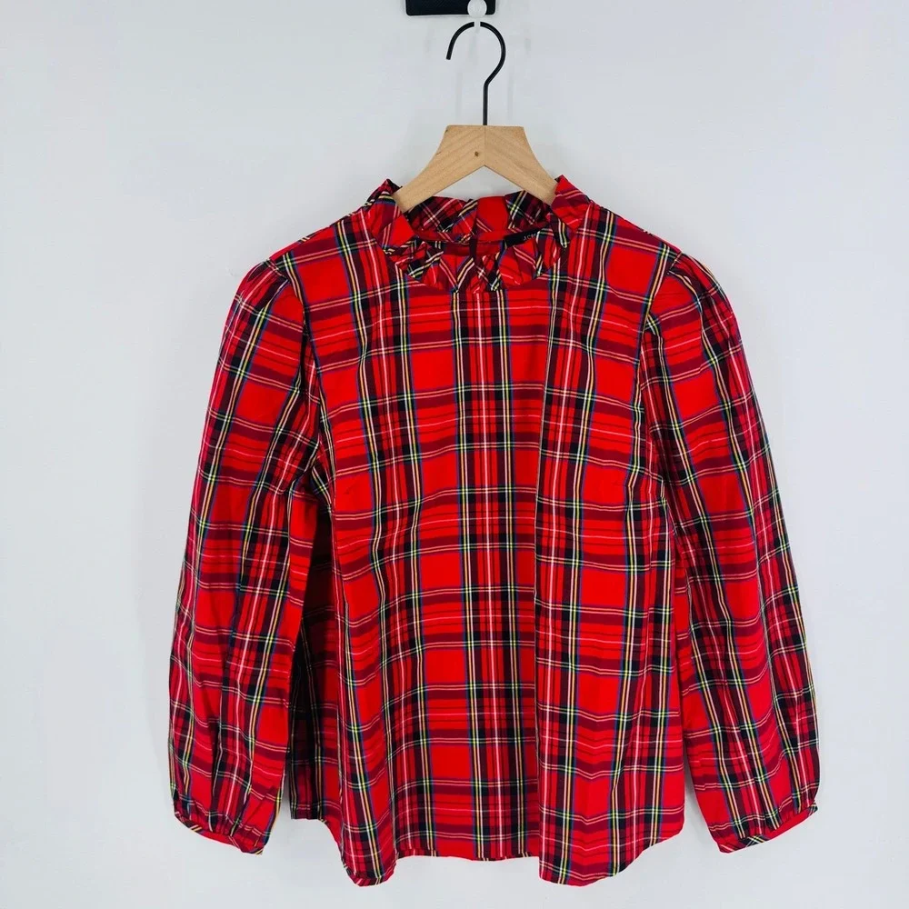 J. Crew ruffle smoke fall