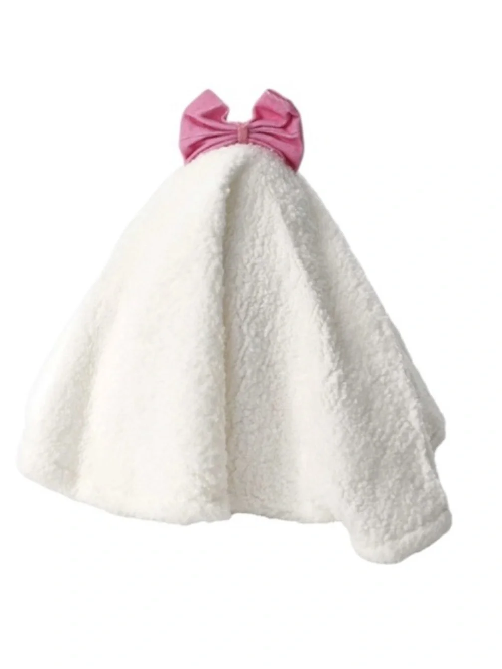 Pink Bow Halloween Ghost Heart Glasses White Sitting Flow Pillow